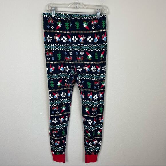 Hanna Andersson Navy Red Santa Gnome Pajama Set X- Large - Picture 11 of 12